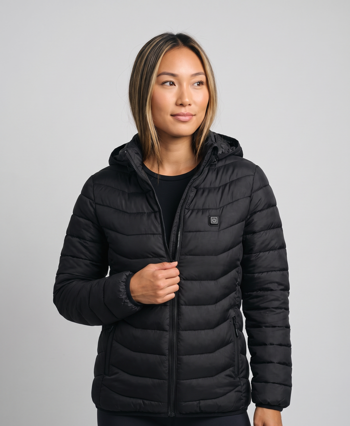 Women's 9-Zone Heated Puffer Jacket